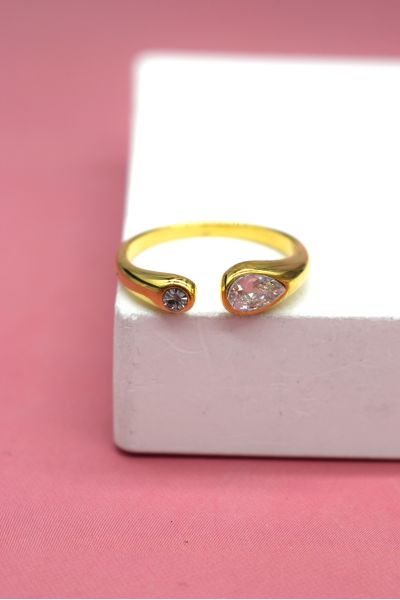 BAGUE AJUSTABLE EN ACIER...