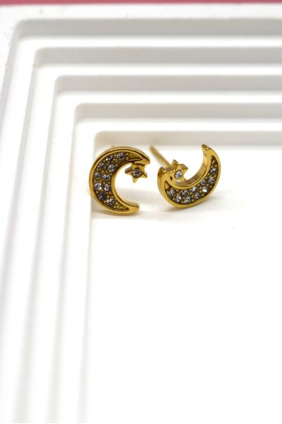 BOUCLES D'ORILLES EN ACIER...