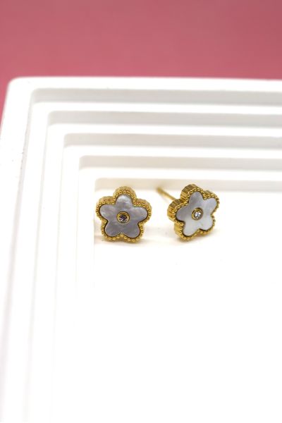 BOUCLES D'OREILLES EN ACIER...