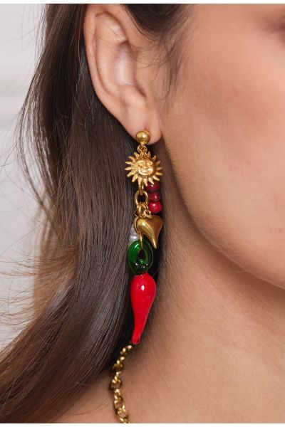 BOUCLES D'OREILLES EN ACIER...