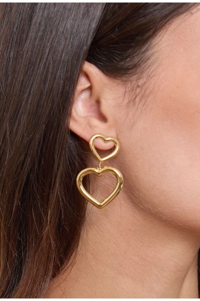 BOUCLES D'OREILLES EN ACIER...