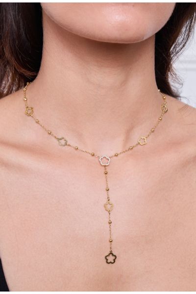 COLLIER "Y" EN ACIER...