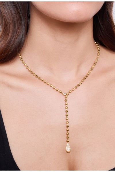 COLLIER "Y"EN ACIER INOXYDABLE