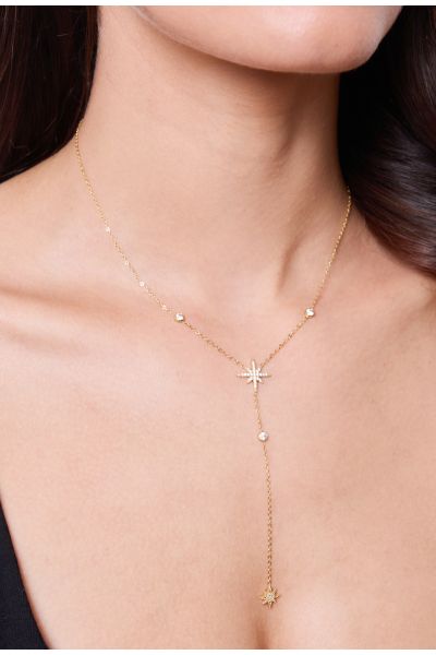 COLLIER "Y" EN ACIER...