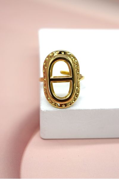 BAGUE AJUSTABLE EN ACIER...