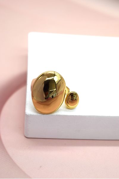 BAGUE AJUSTABLE EN ACIER...