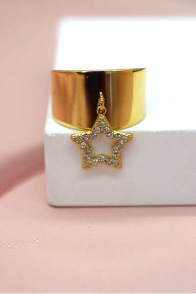 BAGUE AJUSTABLE EN ACIER...