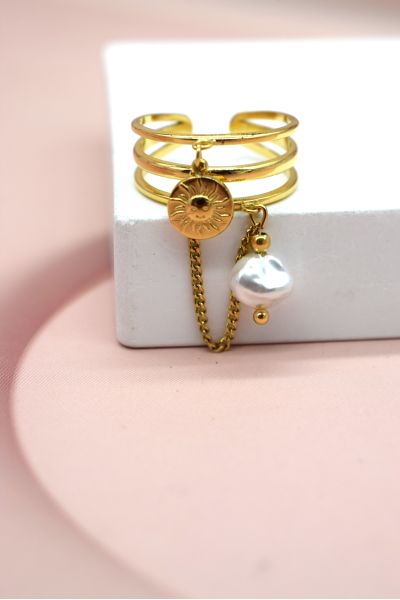 BAGUE AJUSTABLE EN ACIER...