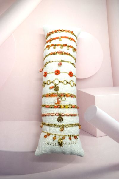 LOT DE 12 BRACELETS EN...