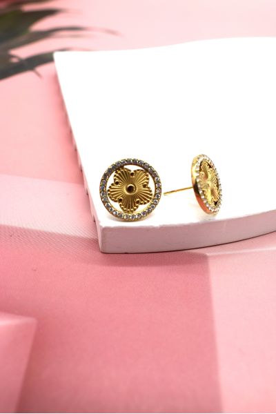 BOUCLES D'OREILLES EN ACIER...