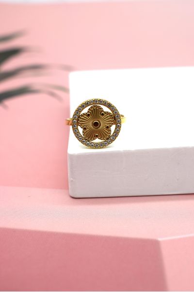 BAGUE AJUSTABLE EN ACIER...