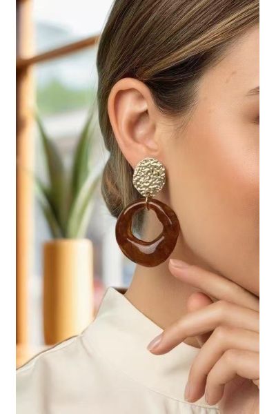 BOUCLES D'OREILLES EN ACIER...