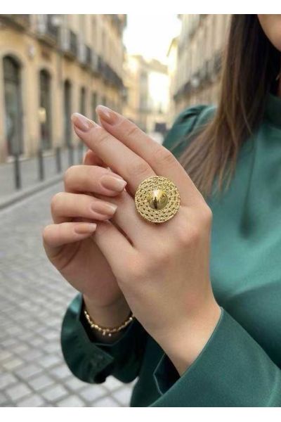 BAGUE AJUSTABLE EN ACIER...