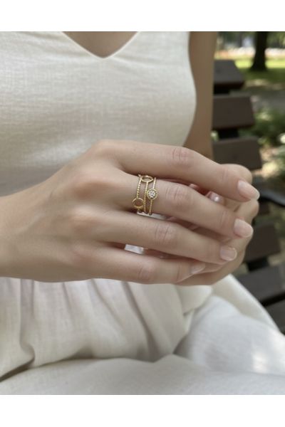 BAGUE AJUSTABLE EN ACIER...