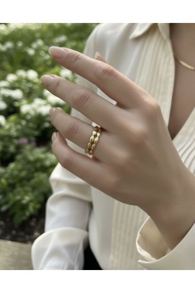 BAGUE AJUSTABLE EN ACIER...