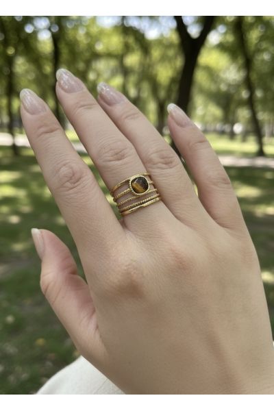 BAGUE AJUSTABLE EN ACIER...