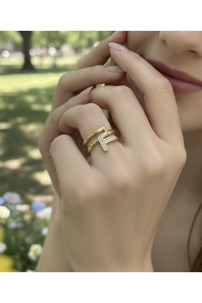 BAGUE AJUSTABLE EN ACIER...