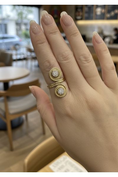 BAGUE AJUSTABLE EN ACIER...