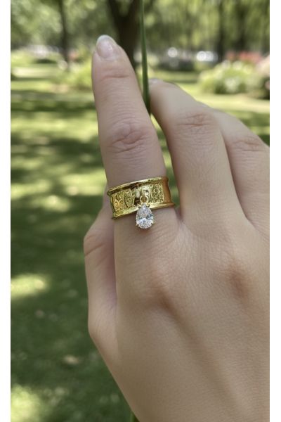 BAGUE AJUSTABLE EN ACIER...