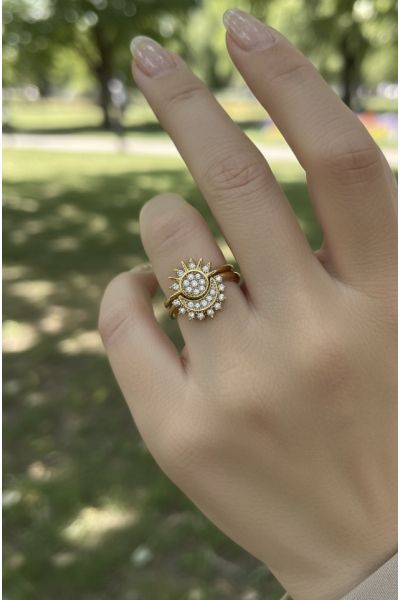 BAGUE AJUSTABLE EN ACIER...