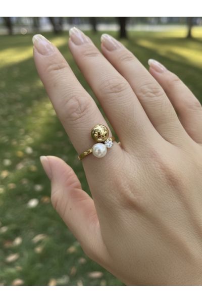 BAGUE AJUSTABLE EN ACIER...