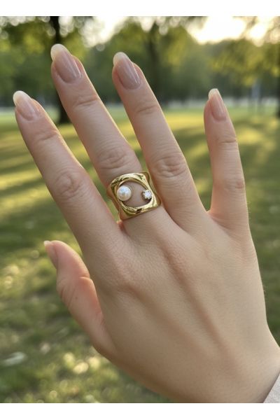 BAGUE AJUSTABLE EN ACIER...