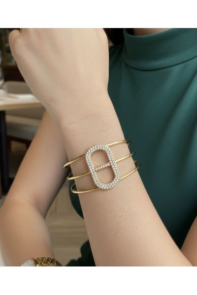 BRACELET JONC EN ACIER...