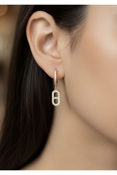 BOUCLES D'OREILLES EN ACIER...
