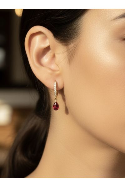 BOUCLES D'OREILLES EN ACIER...