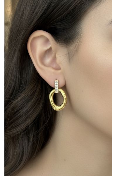 BOUCLES D'OREILLES EN ACIER...