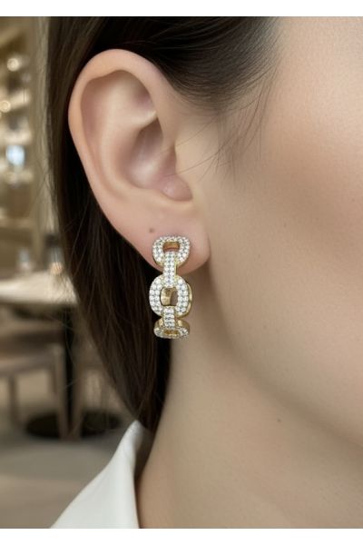 BOUCLE D'OREILLES EN ACIER...