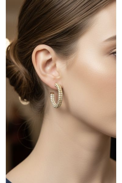 BOUCLES D'OREILLES EN ACIER...