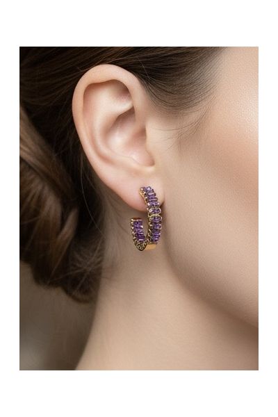 BOUCLES D'OREILLES EN ACIER...