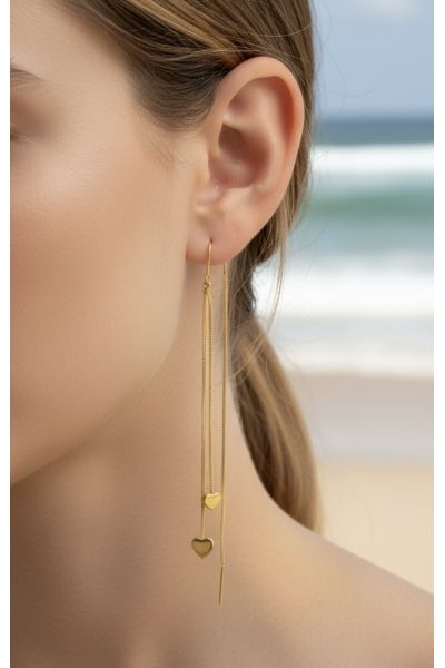 BOUCLES D'OREILLES EN ACIER...