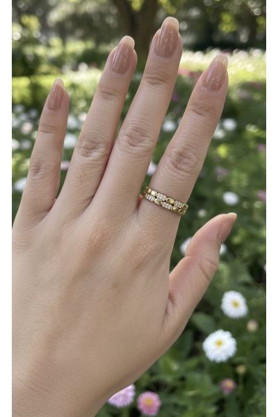BAGUE AJUSTABLE EN ACIER...