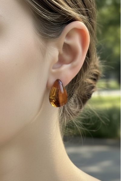 BOUCLES D'OREILLES EN ACIER...