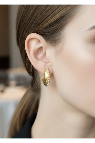 BOUCLES D'OREILLES EN ACIER...