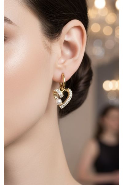 BOUCLES D'OREILLES EN ACIER...