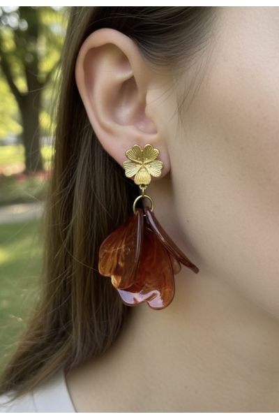 BOUCLES D'OREILLES EN ACIER...