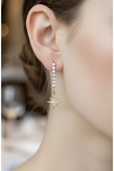 BOUCLES D'OREILLES EN ACIER...
