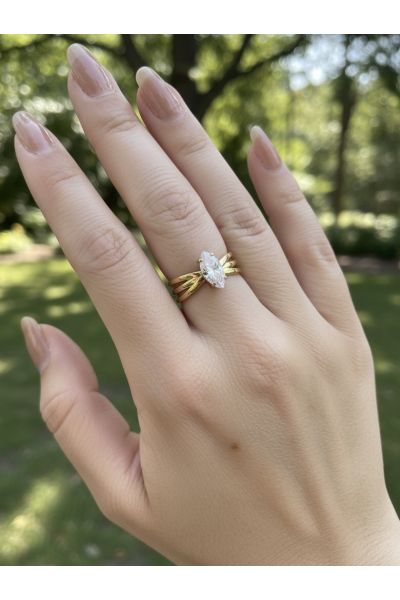 BAGUE AJUSTABLE EN ACIER...