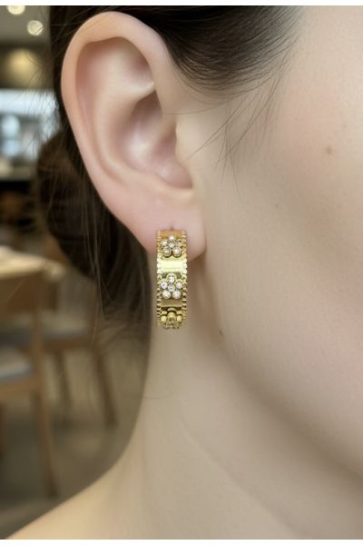BOUCLES D'OREILLES EN ACIER...