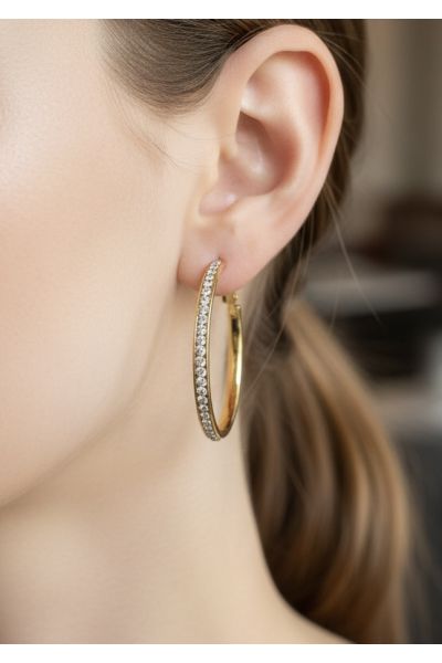 BOUCLES D'OREILLES EN ACIER...