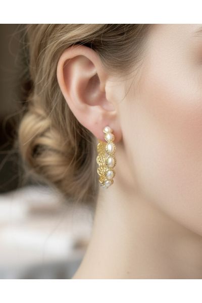 BOUCLES D'OREILLES EN ACIER...