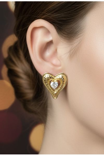 BOUCLES D'OREILLES EN ACIER...
