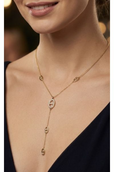 COLLIER "Y" EN ACIER...