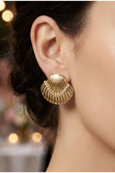 BOUCLES D'OREILLES EN ACIER...