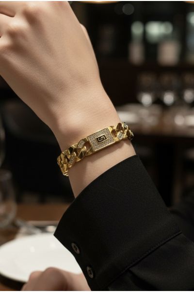 BRACELET JONC EN ACIER...
