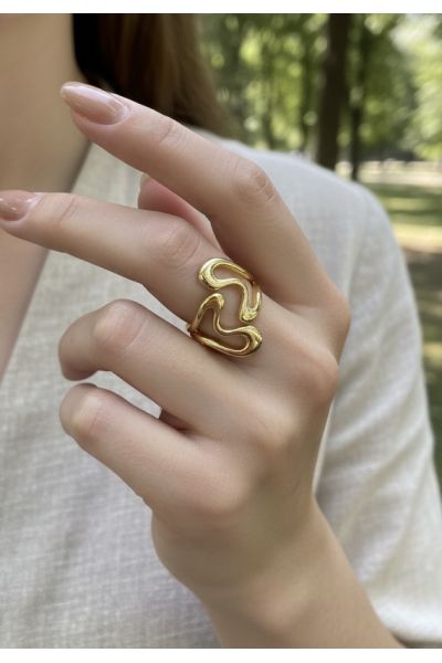 BAGUE AJUSTABLE EN ACIER...