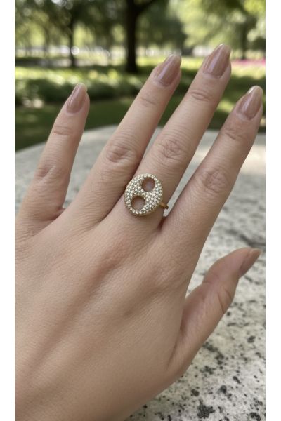 BAGUE AJUSTABLE EN ACIER...